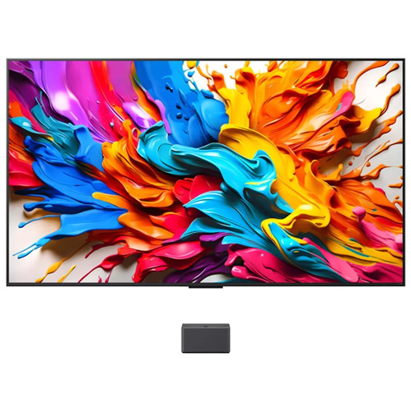 Téléviseur intelligent webOS HDR mini-DEL UHD 4K de 86 po QNED evo AI QNED9M de LG (86QNED9MAUA) - 2025