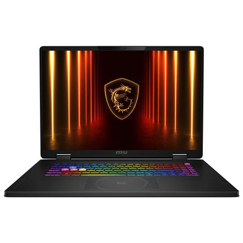 Portable de jeu Crosshair 18 HX AI 18 po de MSI - Noir (Core Ultra7-255HX d'Intel/RAM 32 Go/SSD de 1 To/RTX 5060)