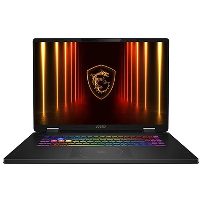 Portable de jeu Crosshair 18 HX AI 18 po de MSI - Noir (Core Ultra7-255HX d'Intel/RAM 32 Go/SSD de 1 To/RTX 5060)