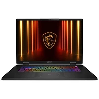 Portable de jeu Crosshair 18 HX AI 18 po de MSI - Noir (Core Ultra7-255HX d'Intel/RAM 32 Go/SSD de 1 To/RTX 5060)