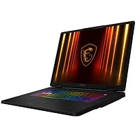 Portable de jeu Crosshair 18 HX AI 18 po de MSI - Noir (Core Ultra7-255HX d'Intel/RAM 32 Go/SSD de 1 To/RTX 5060)