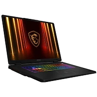 Portable de jeu Crosshair 18 HX AI 18 po de MSI - Noir (Core Ultra7-255HX d'Intel/RAM 32 Go/SSD de 1 To/RTX 5060)