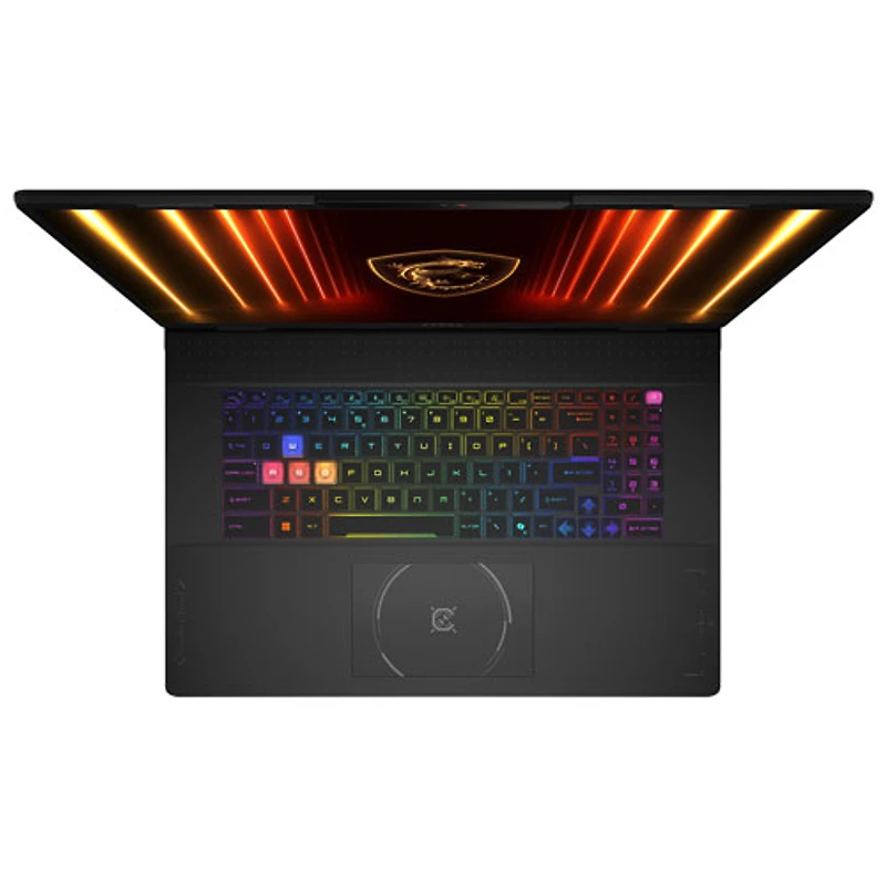 Portable de jeu Crosshair 18 HX AI 18 po de MSI - Noir (Core Ultra7-255HX d'Intel/RAM 32 Go/SSD de 1 To/RTX 5060)