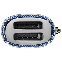 Smeg Dolce&Gabbana Toaster - 2-Slice Dolce & Gabanna Collection - Blue Mediterraneo