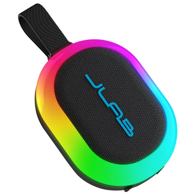Haut-parleur de fête Bluetooth sans fil à l'épreuve des éclaboussures Pop de JLab - Noir