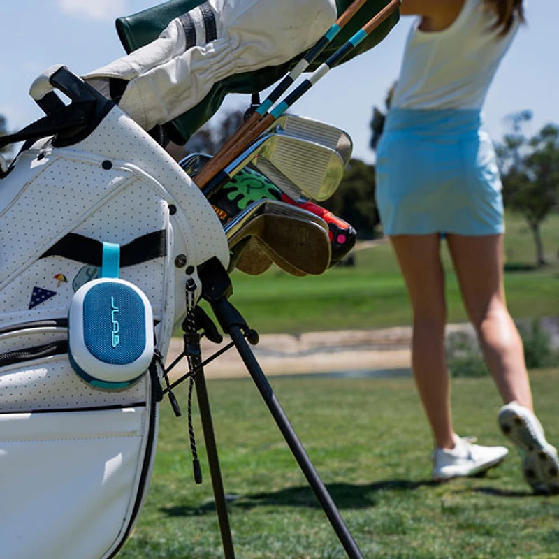 Haut-parleur de fête Bluetooth sans fil à l'épreuve des éclaboussures Pop de JLab - Bleu marine