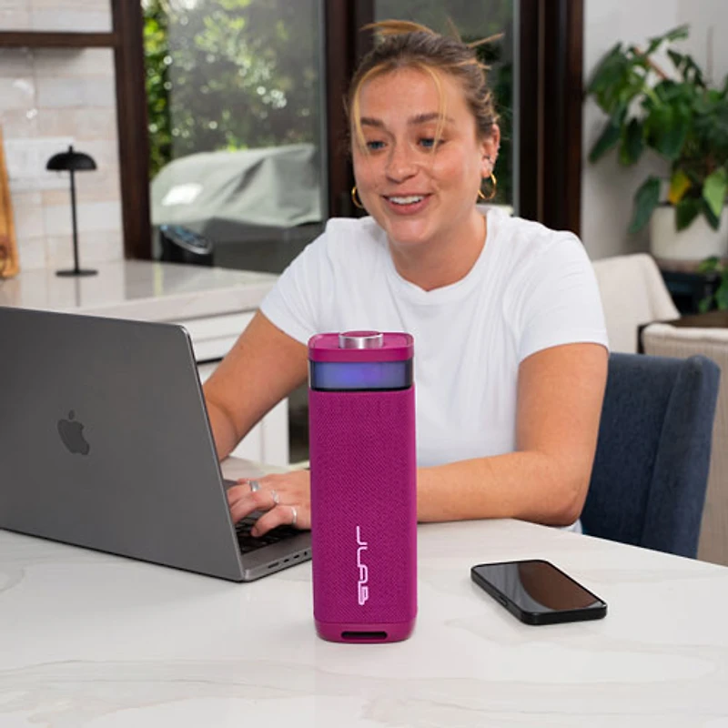 JLab JBuds Splashproof Bluetooth Wireless Party Speaker