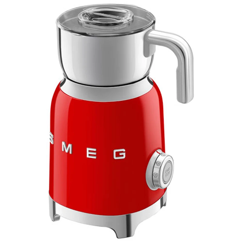 Mousseur à lait Années 50 de Smeg - Rouge