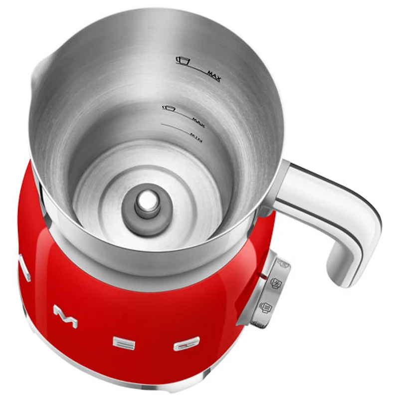 Mousseur à lait Années 50 de Smeg - Rouge