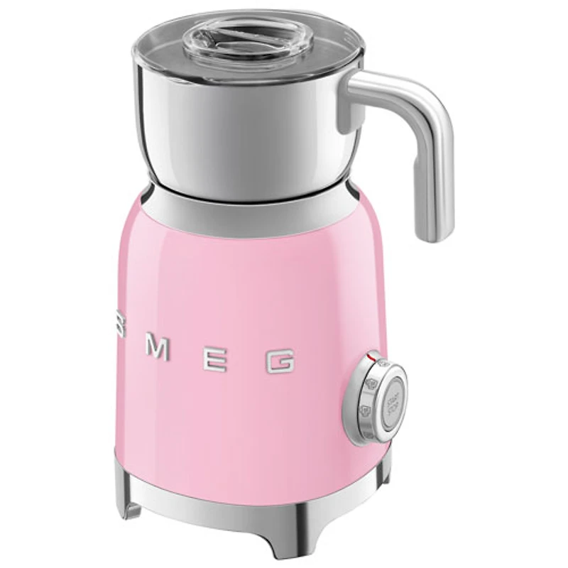 Mousseur à lait Années 50 de Smeg - Rose