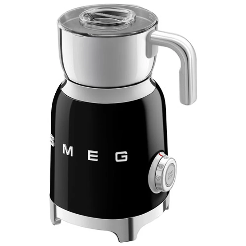 Smeg 50's Style Milk Frother - Black