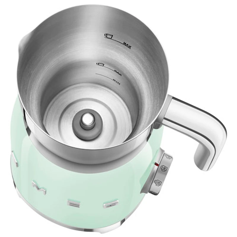 Mousseur à lait Années 50 de Smeg - Vert d'eau