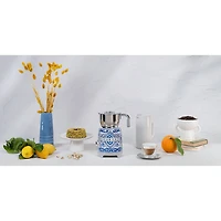Moussoir à lait Dolce & Gabbana de Smeg - Collection Dolce & Gabbana - Bleu Méditerranée