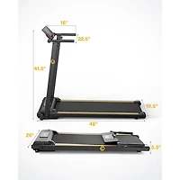 Tapis roulant repliable compact Foldi d'UREVO