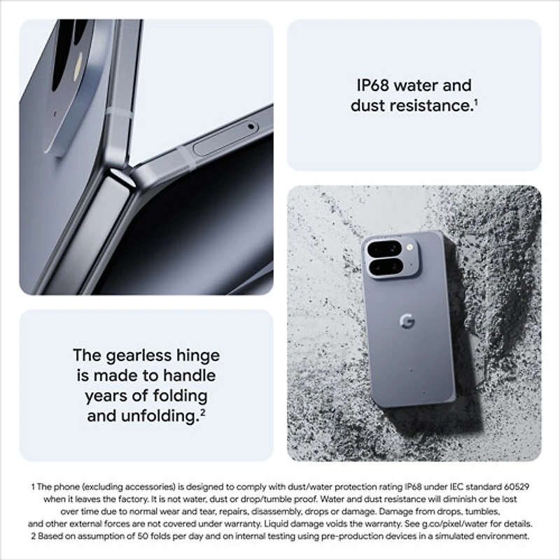 Google Pixel 10 Pro Fold 256GB - Moonstone - Unlocked