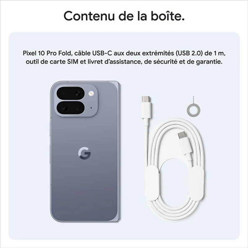Google Pixel 10 Pro Fold 512GB - Jade - Unlocked Android Smartphone with Gemini