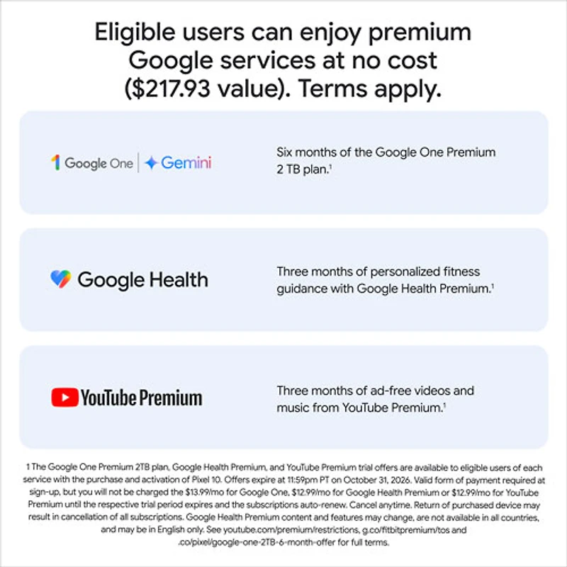 Google Pixel 10 Pro Fold 512GB - Moonstone - Unlocked Android Smartphone with Gemini