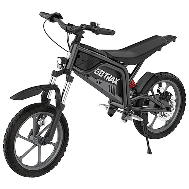 Gotrax Fitz Electric Dirt Bike (350W Motor/25km Battery Range/25km/h Top Speed) - Black