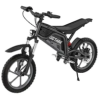 Gotrax Fitz Electric Dirt Bike (350W Motor/25km Battery Range/25km/h Top Speed) - Black
