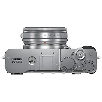 Appareil photo sans miroir X-E5 de Fujifilm à objectif XF 23 mm f/2,8 R WR - Argenté