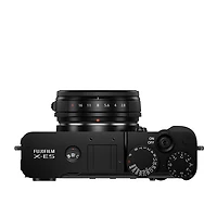 Fujifilm X-E5 Mirrorless Camera with XF 23mm f/2.8 R WR Lens Kit - Black