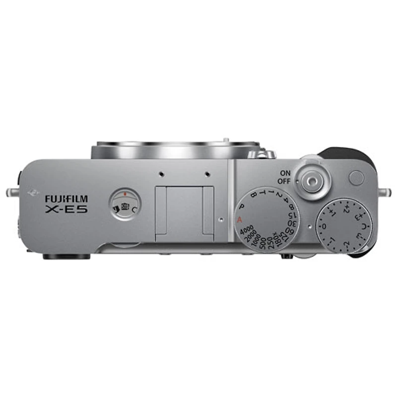Appareil photo sans miroir X-E5 de Fujifilm (boîtier seulement) - Argenté
