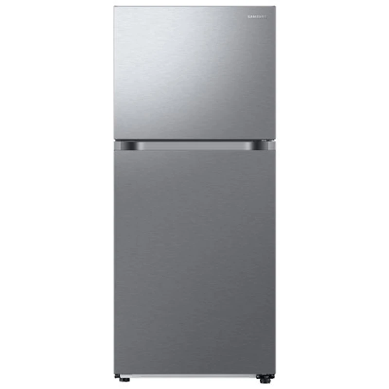 Boîte ouverte - Réfrigérateur à congélateur supérieur 30 po de Samsung avec mode AI Energy - Inox - Parfait état