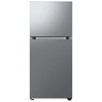 Boîte ouverte - Réfrigérateur à congélateur supérieur 30 po de Samsung avec mode AI Energy - Inox - Parfait état