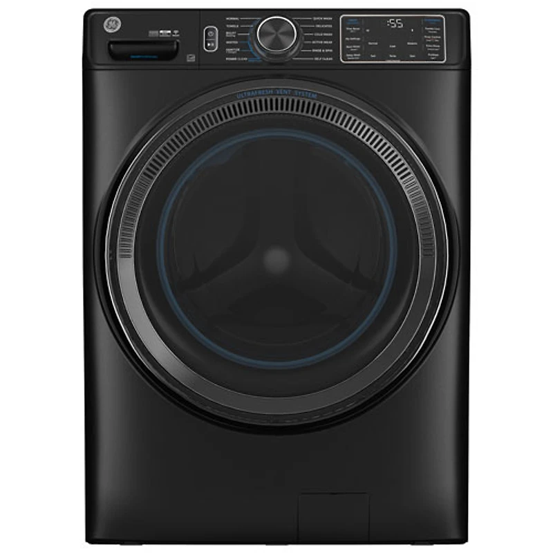 Open Box - GE 5.8 Cu. Ft. Front Load Steam Washer (GFW655SPVDS) - Carbon Graphite - Perfect Condition