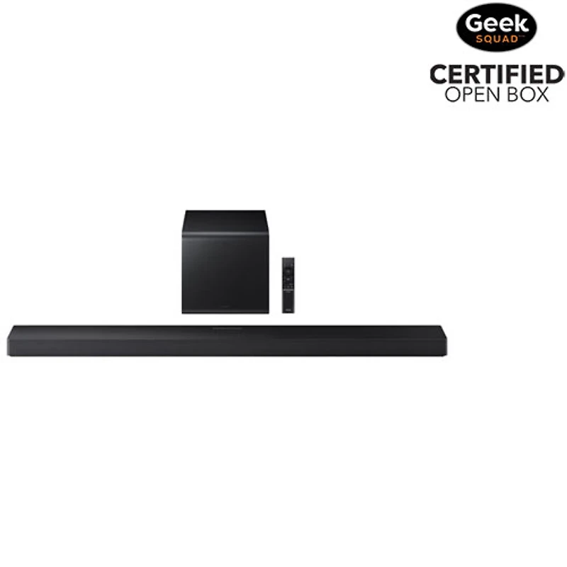Boîte ouverte - Barre de son 3.1.2 canaux de 345 W HW-QS700F/ZC de Samsung avec haut-parleur d'extrêmes graves sans fil