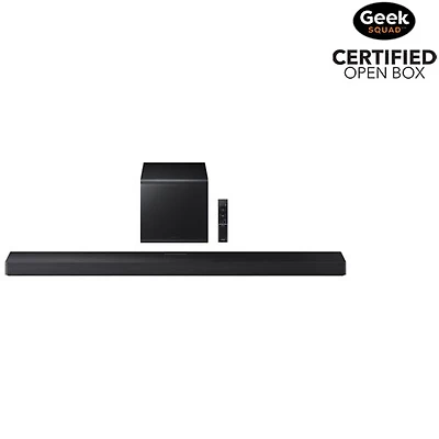 Boîte ouverte - Barre de son 3.1.2 canaux de 345 W HW-QS700F/ZC de Samsung avec haut-parleur d'extrêmes graves sans fil