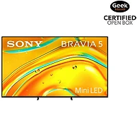 Boîte ouverte - Téléviseur intelligent Google mini-DEL HDR UHD 4K BRAVIA 5 XR50 de 65 po de Sony (K65XR50) - 2025