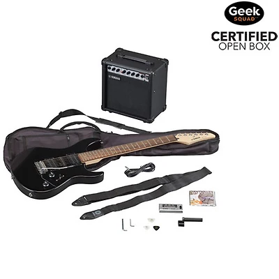 Boîte ouverte - Guitare électrique de Yamaha (ERG121GPII) - Noir