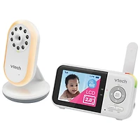 VTech 2.8" Video Baby Monitor with Night Light & Two-Way Communication (VM3258)