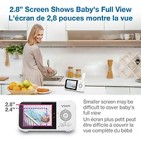 VTech 2.8" Video Baby Monitor with Night Light & Two-Way Communication (VM3258)