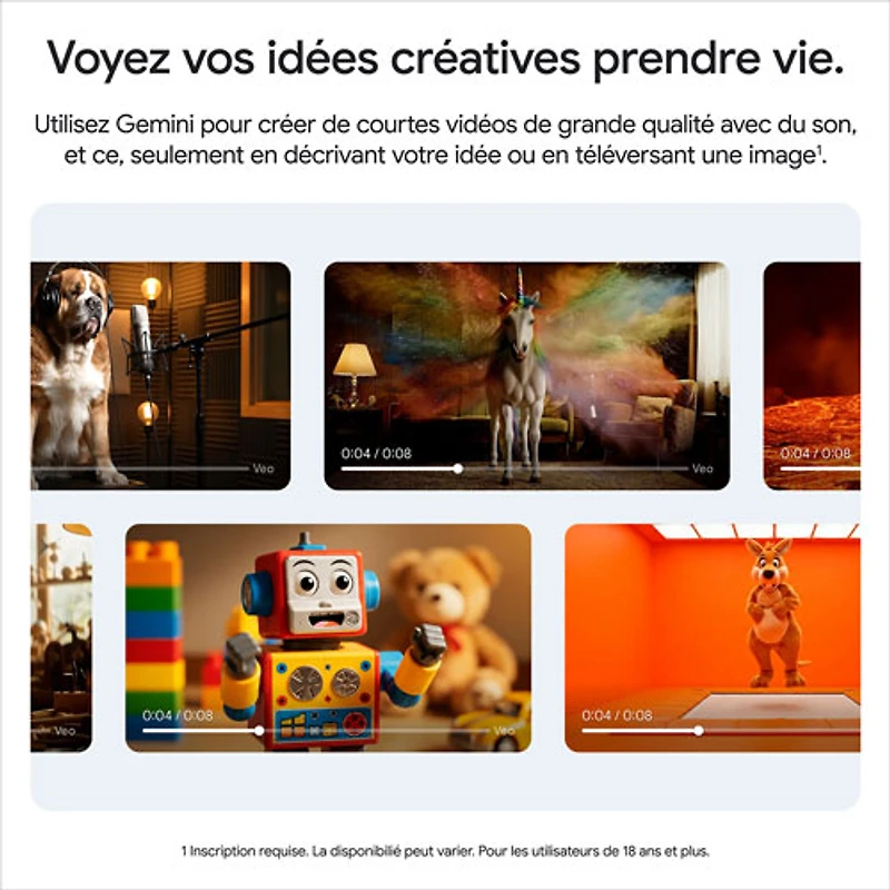 Pixel 10 Pro Fold Go de Google avec TELUS - Pierre de lune