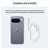 Pixel 10 Pro XL 512 Go de Google avec TELUS - Pierre de lune - Financement mensuel