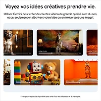 Pixel 10 Pro 1 To de Google avec Freedom Mobile - Noir volcanique - Paiement Balance mensuel