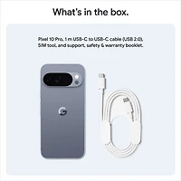 Pixel 10 Pro 256 Go de Google avec TELUSe - Jade - Financement mensuel