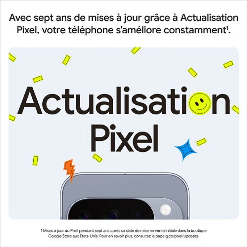 Pixel 10 Pro 128 Go de Google avec TELUS - Pierre de lune - Financement mensuel