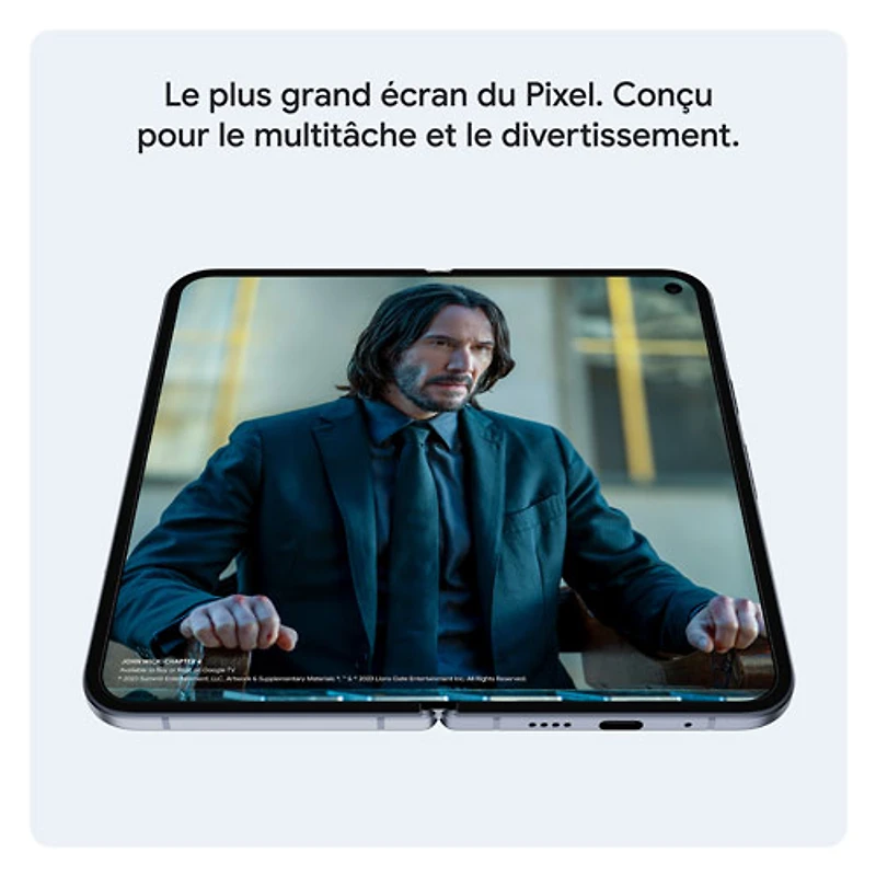Pixel 10 Pro Fold 1 To de Google avec Koodo - Pierre de lune - Forfait Balance sélectionné