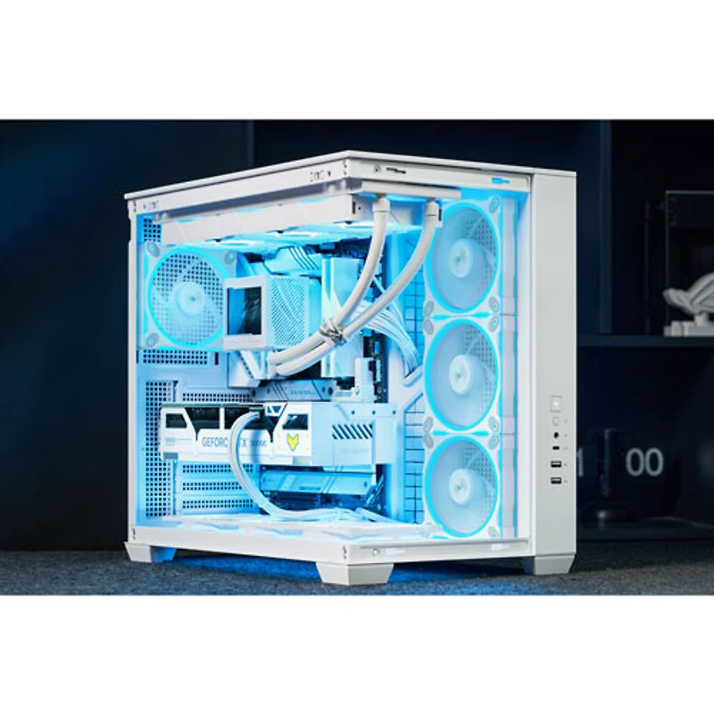 Boîtier d'ordinateur A32 PLUS Gaming ATX d'ASUS - Blanc