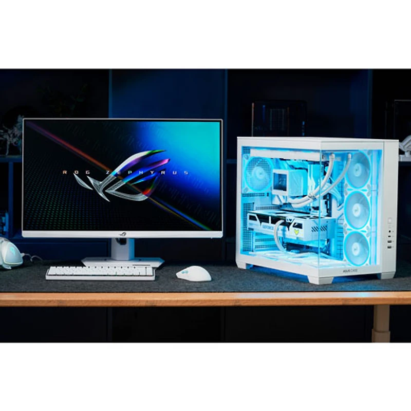 Boîtier d'ordinateur A32 PLUS Gaming ATX d'ASUS - Blanc