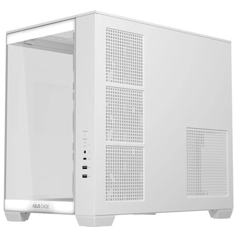 Boîtier d'ordinateur A32 PLUS Gaming ATX d'ASUS - Blanc