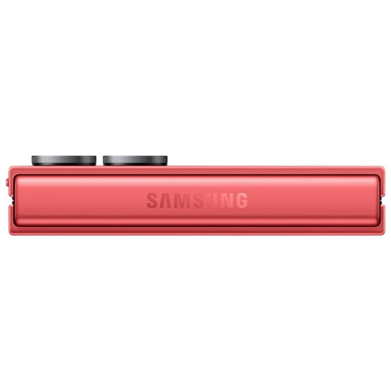 Galaxy Z Flip7 5G de 256 Go de Samsung - Rouge corail - Déverrouillé