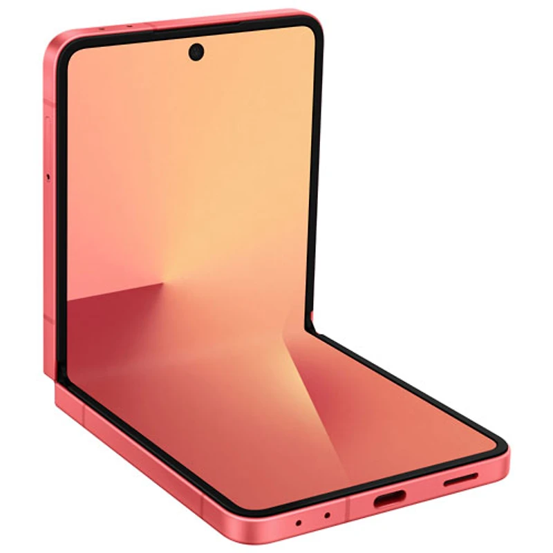 Galaxy Z Flip7 5G de 512 Go de Samsung - Rouge corail - Déverrouillé