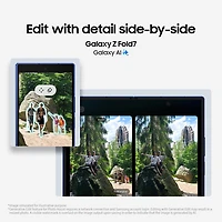 Galaxy Z Fold7 5G de 256 Go de Samsung - Ombre argent - Déverrouillé