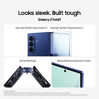 Galaxy Z Fold7 5G de 256 Go de Samsung - Noir de jais - Déverrouillé