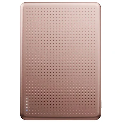 Chargeur portable magnétique de 5000 mAh Active de Native Union - Abricot