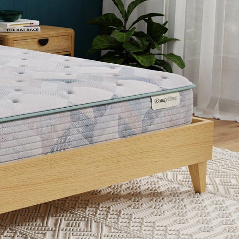 Matelas compressé en mousse à mémoire en gel ferme 9 po de Beauty Sleep